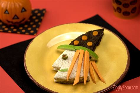 Maleficent witch sandwiches for kids: A spooky twist on a classic favorite
